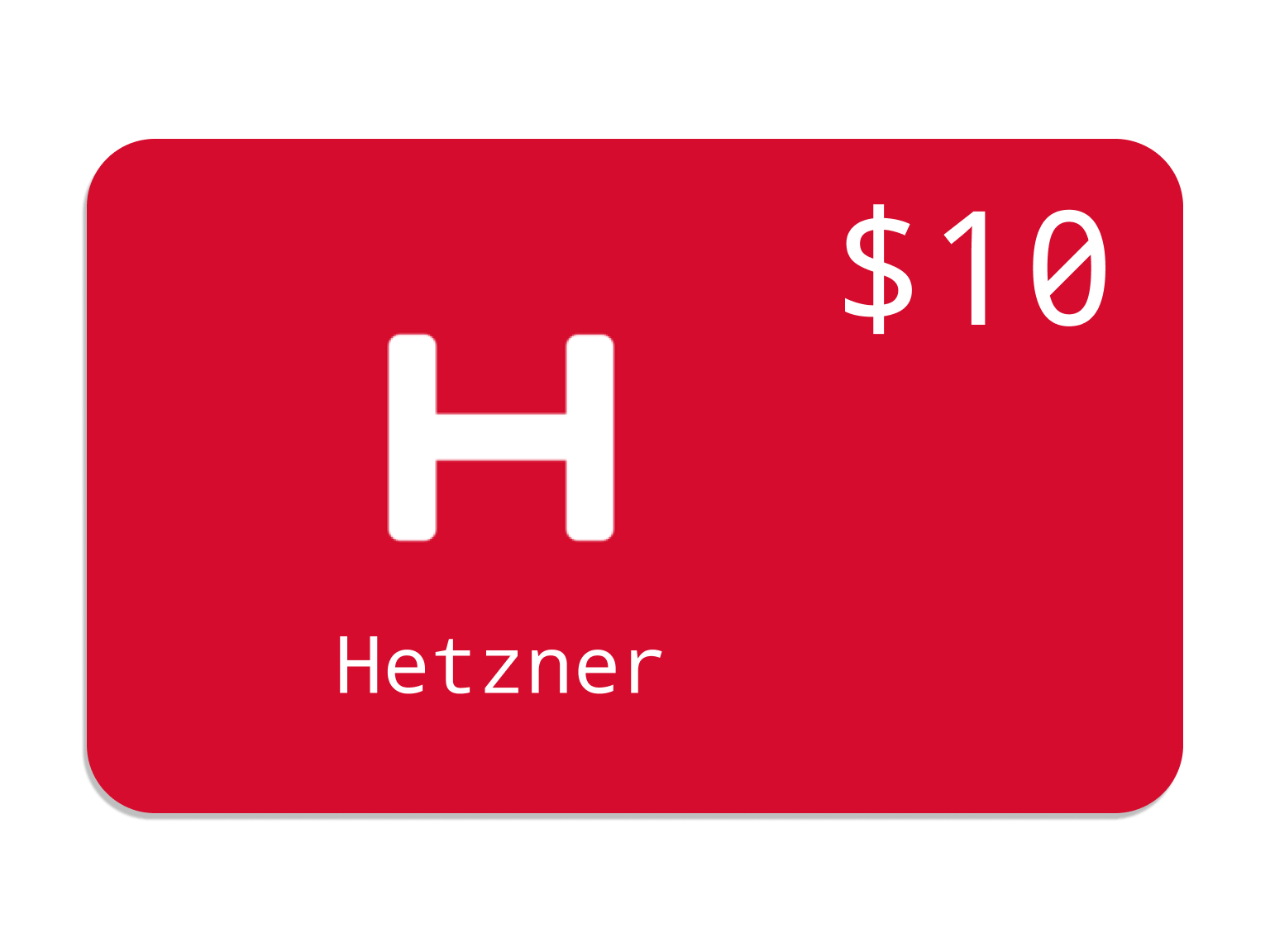 Hetzner credits