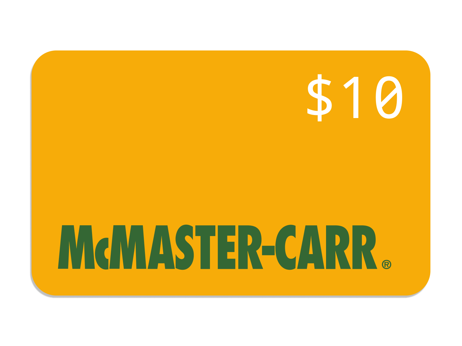 McMaster-Carr Credits