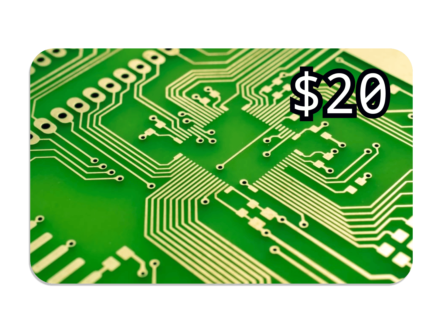 PCB manufacturing credit!