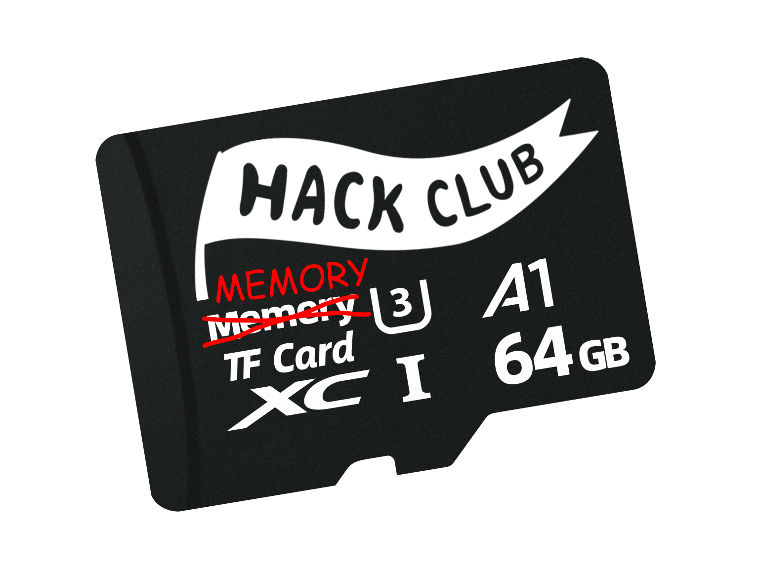 Hack Club MicroSD card